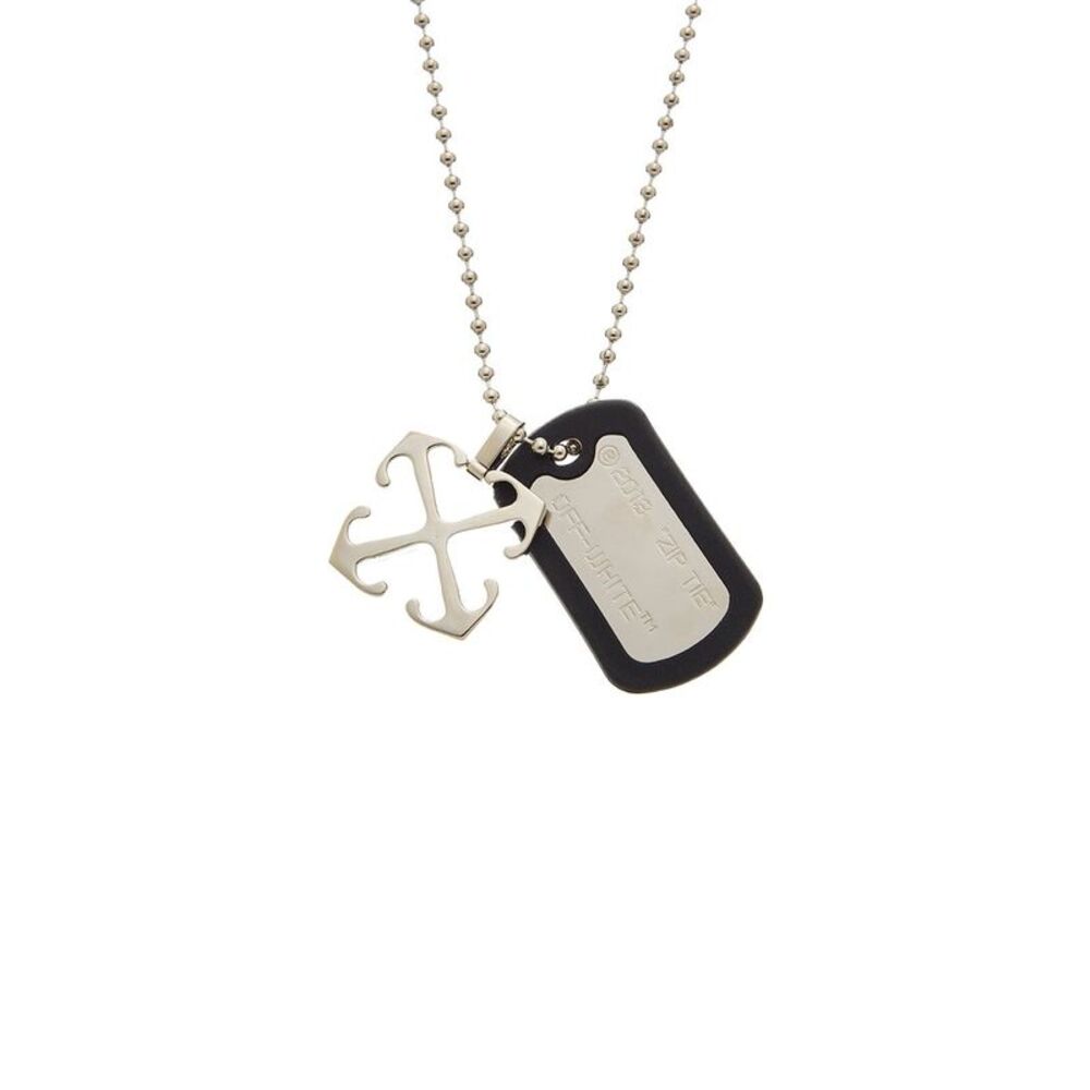 Off-White™ Zip Tie + Arrow Necklace